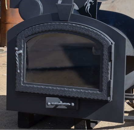 Банная печь Горыныч 3 большая дверь со стеклом (ТермоСфера)