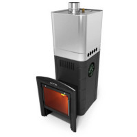 Печь для бани Бирюса 2013 Inox Витра ЗК антрацит (T.M.F) до 18 м3 Печь для бани Бирюса 2013 Inox Витра ЗК антрацит (T.M.F) до 18 м3