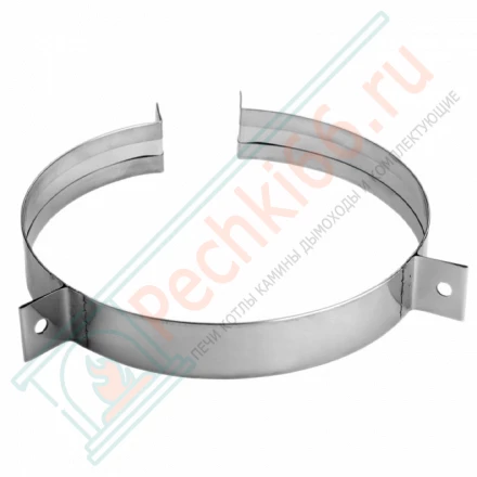 Хомут для растяжки на трубу с изол V50R (ОЦИНК-RAL/0,5) d-150/250 (Вулкан)