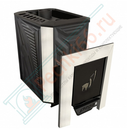 Печь для бани Пегас-26 конвекция, закрытая каменка (Pegas)