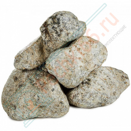 Камень для бани Талькохлорит обвалованный, 20 кг (Россия)