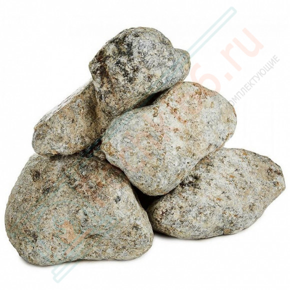 Камень для бани Талькохлорит обвалованный, 20 кг (Россия)