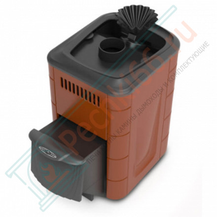 Печь для бани Гейзер Мини 2016 Inox ДА ЗК терракота (T.M.F) до 12 м3