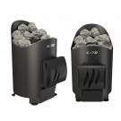 Печь для бани Aurora mini short black (Grill’D)