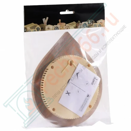 Термогигрометр капля 251-THD, кедр (Sawo)