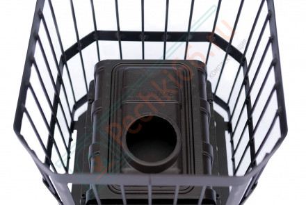 Чугунная печь для бани Сибирь-15, без выносного топочного канала (НМК)