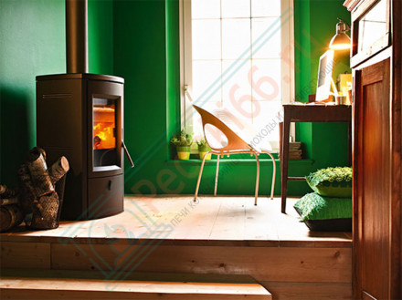 Печь-камин Nogal White, белый керамический верх (MCZ)