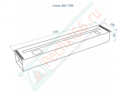 Биокамин автоматический 1700 RC (Good Fire)