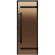 Дверь стеклянная для сауны LEGEND, бронза, коробка чёрная сосна 1900х800 (Harvia) D81901МL