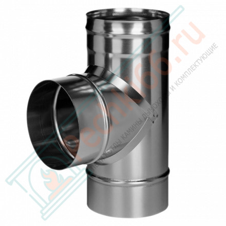 Тройник 90° без изол (НЕРЖ-321/0,8) d-250 (Дымок-Lux)
