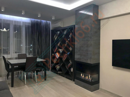 Биокамин 1090 SL левый угол (LuxFire)