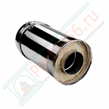 Сэндвич труба V50R с изол L=250 (AISI-321/0,8-AISI-304/0,5) d-115/215 (Вулкан)