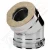 Отвод 45° V50R с изол (AISI-321/0,8-ОЦИНК-RAL/0,5) d-250/350 (Вулкан)