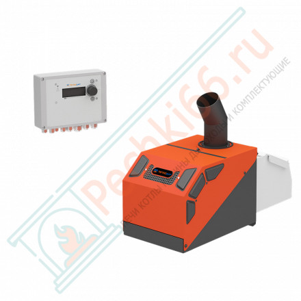 ​​Пеллетная горелка 42 Норма​ (горелка+пу+механизм+котельный бункер 2.0) (Теплодар)