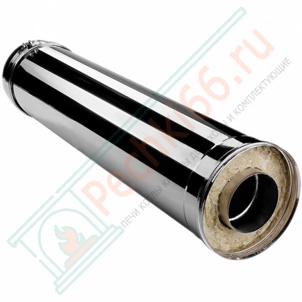 Сэндвич труба V50R с изол L=1000 (AISI-321/0,5-AISI-304/0,5) d-160/260 (Вулкан)