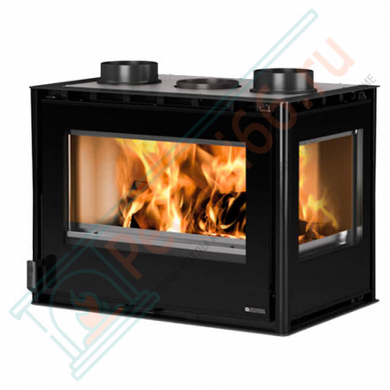 Каминная топка INSERTO 70 CRYSTAL ANGOLO, стекло справа (La Nordica)