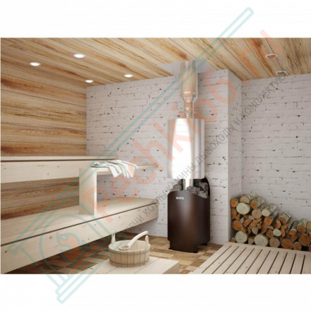 Банная печь Aurora mini long black (Grill’D)