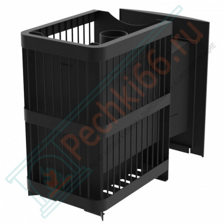 Печь для бани Сетка 14С, дверца со стеклом (Протопи) до 14 м3