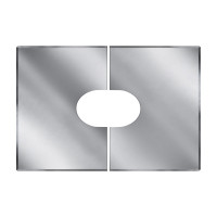 Фланец разрезной 33/45º без изол 760х1020 на трубу V50R (AISI-304/0,5) d-160/260 (Вулкан)