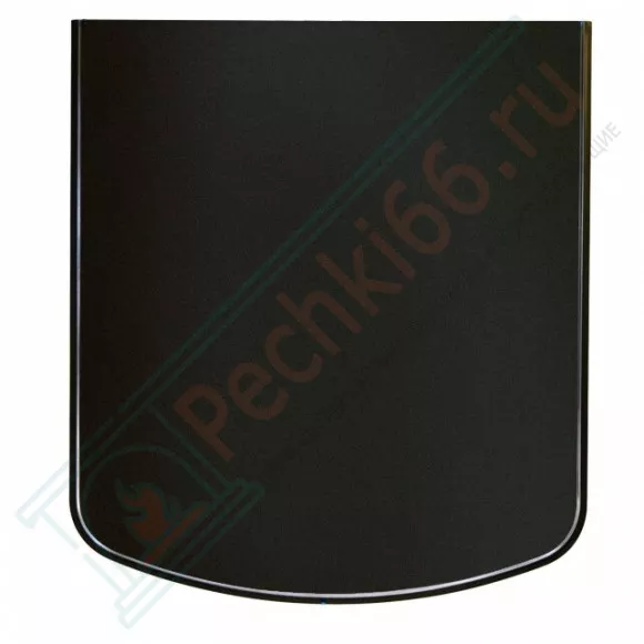 Притопочный лист VPL051-R9005, 900Х800мм, чёрный (Вулкан)
