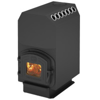 Отопительная печь ТОП-модель 200, с чугунной дверцей (Теплодар) до 200 м3