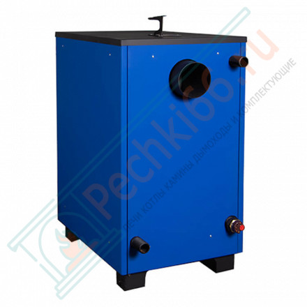 Пиролизный котел Суворов К-30М, с контуром для ГВС (Тройка) 30 кВт