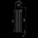 Дымоход - конвектор Окаменевшее дерево перенесённый рисунок + Россо Леванте, d-115, L=1000 мм (Feringer)