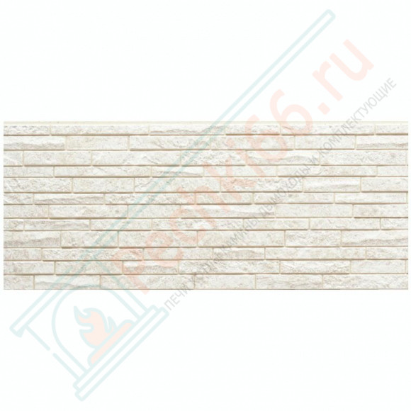 Панель фиброцементная Белый Камень EFX3351 455х1010х16 мм (Nichiha)