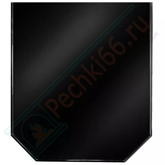 Притопочный лист VPL061-R9005, 900Х800мм, чёрный (Вулкан)