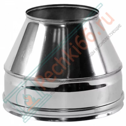 Конус Факел V50R с изол (AISI-321/0,5-ОЦИНК-RAL/0,5) d-115/215 (Вулкан)