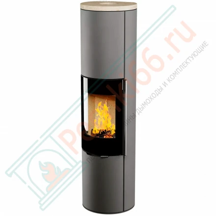 Печь-камин R1 XXXL Plus с плоской задней стенкой и высотой 1895 мм (Астов)