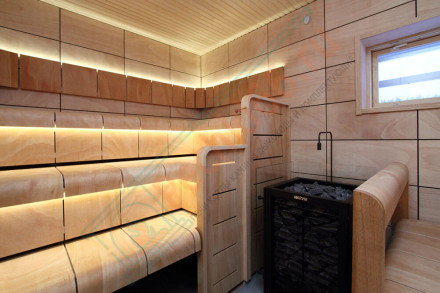 Электрическая печь Modulo MD135G Black (Harvia)