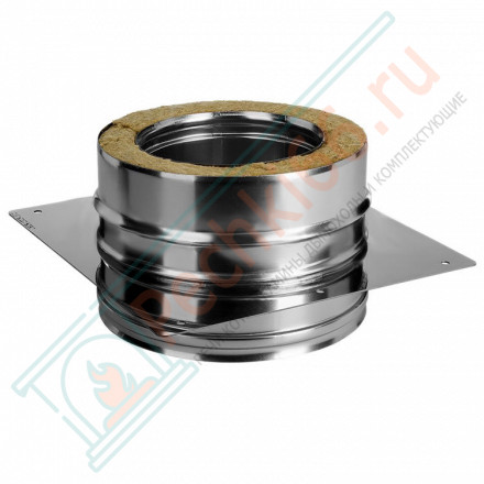 Опора на трубу с изол (НЕРЖ-321/0,8-НЕРЖ-439/0,5) d-120/200 (Дымок-Lux)