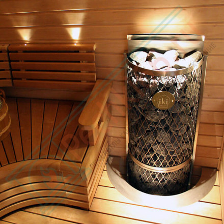 Печь для сауны пристенная Wall IKI 7,6 кВт (140 кг камней)