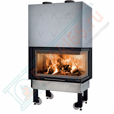 Каминная топка MONOBLOCCO 800 ANGOLO, стекло справа (La Nordica)