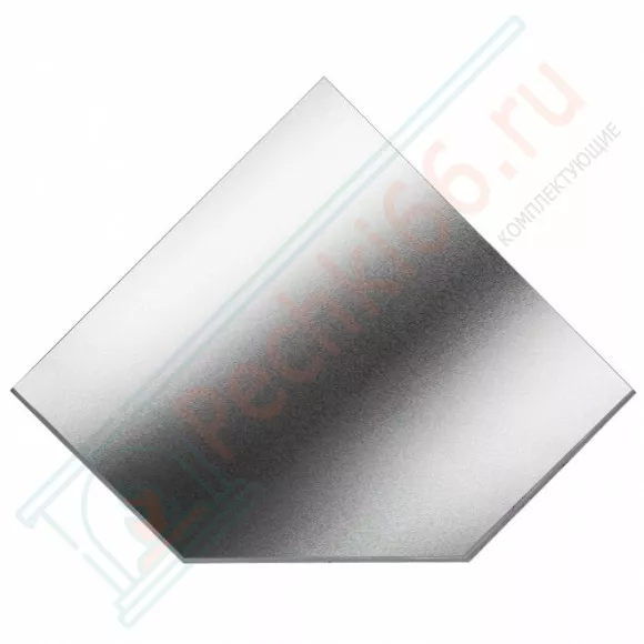 Притопочный лист VPL021-INBA, 1100Х1100мм, зеркальный (Вулкан)