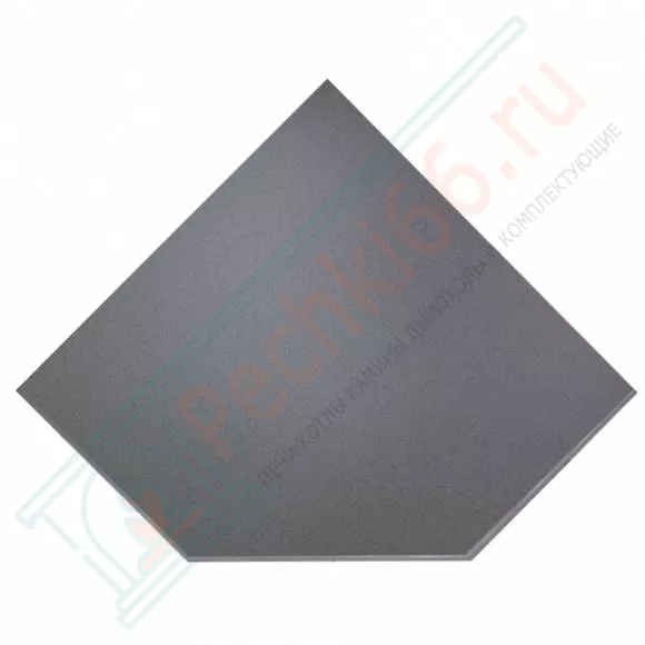 Притопочный лист VPL021-R7010, 1100Х1100мм, серый (Вулкан)