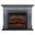 Каминокомплект California Graphite Gray - Серый графит с электроочагом Symphony 26'' DF2608-INT