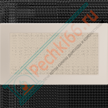 Вентиляционная решетка для камина 170х300, кремовая (FireWay)