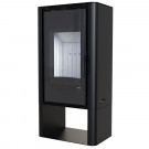 Печь-камин Solum Log, черная сталь (Defro-Home) 9кВт Печь-камин Solum Log, черная сталь (Defro-Home) 9кВт