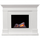 Каминокомплект California - Белый (Глубина 380) с электроочагом Cassette 600 NH Каминокомплект California - Белый (Глубина 380) с электроочагом Cassette 600 NH