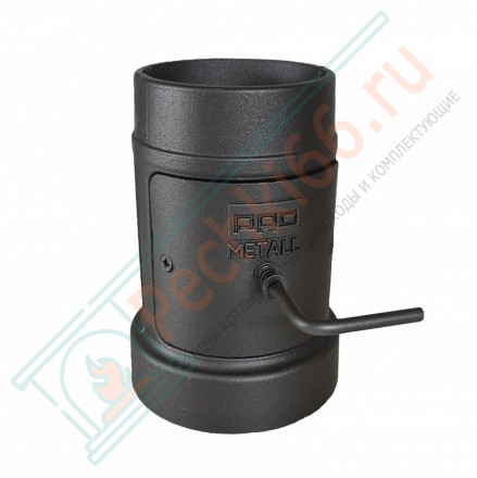 Стартовый дымоход 115-136 с ревизией и шибером (ProMetall)