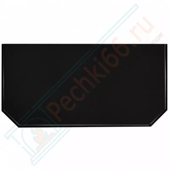 Притопочный лист VPL064-R9005, 400Х600мм, чёрный (Вулкан)