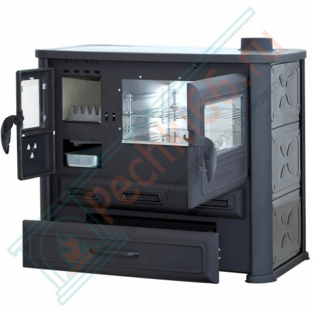 Варочная печь Alma Mons оранжевая (Tim Sistem) до 160 м3