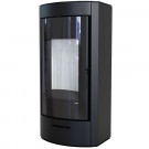 Печь-камин Orti, черная сталь (Defro-Home) 9кВт