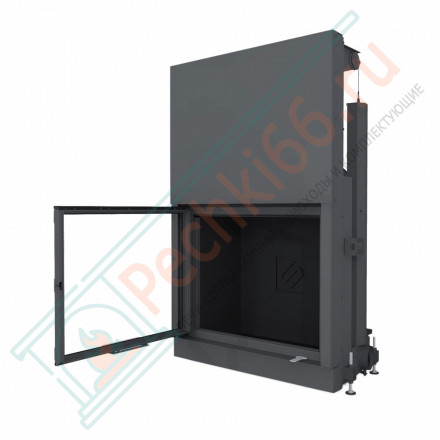 Каминная топка F 900B, черный шамот (Stav)