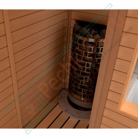 Электрокаменка пристенная ARIES ARI3-45NI2-WL-P (SAWO)