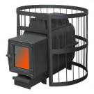 Чугунная печь для бани ПароВар 22 сетка-прут К201 (FireWay) до 24 м3 Чугунная печь для бани ПароВар 22 сетка-прут К201 (FireWay) до 24 м3