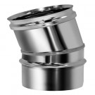 Отвод одностенный 15° (AISI-321/0,8мм) d-160 (Вулкан) Отвод одностенный 15° (AISI-321/0,8мм) d-160 (Вулкан)