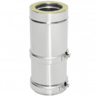 Труба телескоп Термо L300 – 450 ТТТ-Р с хомутом (310-0.8/304) d-150/250 (ТиС Энерго)